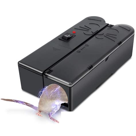 electric box mouse trap|humane instant kill mouse trap.